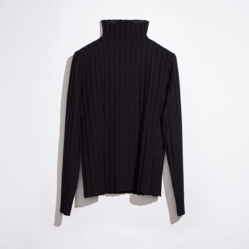 JACQUARD KNIT TURTLENECK